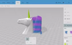 Hairy Unicorn (4 color Multi-Color)