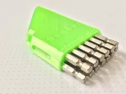 Hex Drill Bit Case (TPU) For 13Pcs Drills 6.5mm-1.5mm