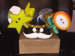 King Bob-om Mario Kart Trophy Insert Holder