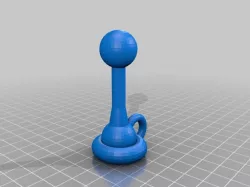 knob top with and w/o loop 1/8 inch launch lug cap