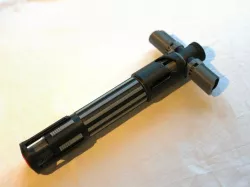 Kylo Ren / Crossguard Lightsaber with Crystal Chamber / suitable for electronics 