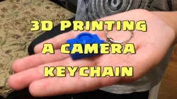 Lil Camera Charm Keychain