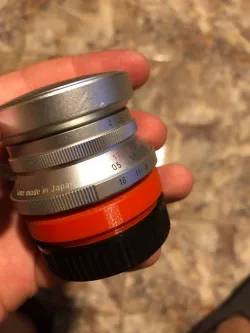 M39 Lens to M42 Camera/Enlarger adaptor