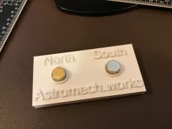 Magnet Polarity Tester for 10mm x 5mm Round Magnets