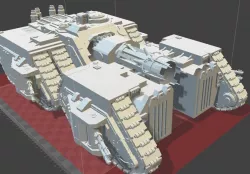 Megalydon Tank (30k/40k/Titanicus Proxy) 