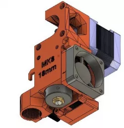 MK2 clone Extruder for Argento