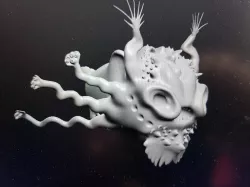 "Mongo" the alien fish.