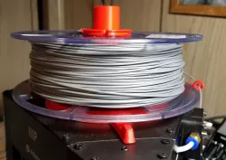Monoprice Mini Delta top mounted spool holder (Remix)