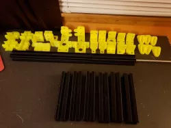 Mostly Printed HyperCube Evolution Xperimental 500³