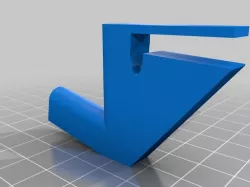 Music stand bow hook