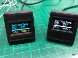 Octoprint 3D Printer Status  Monitor - Wemos D1 Mini & SSD1306