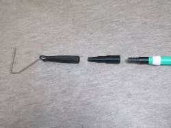 Paint roller attachment