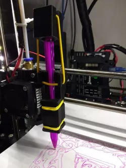 Pen Plotter Holder