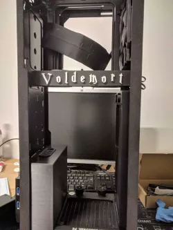 Phanteks Evolv Shift X Custom Nameplate