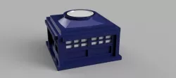 Police Box - Tealight holder/decoration