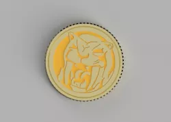 Power Coin Yellow Ranger