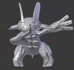 Printable Swampert (w/ Blend File, armature, and goodies)