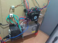 PSU holder with interlock and switch