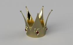 Queen of Hearts Crown