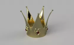 Queen of Hearts Crown