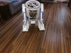 R2-D2 Ventilated Battery Boxes for Mr. Baddeley 3D-Printed Droid