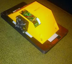 Raspberry Pi 7 inch touch screen case w/ fan