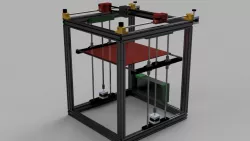 ReP_AL Core XY 3D Printer
