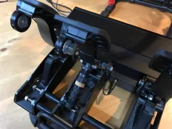 SIM RACING rumble pedals for CSL Fanatec pedals