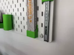Skadis folding meter holder