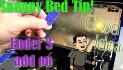 Snap On Ender 3 Bed Leveling Reminder v2