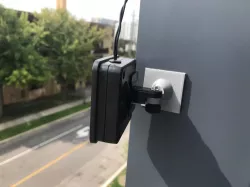 Solar light panel bracket 2 side tape remix