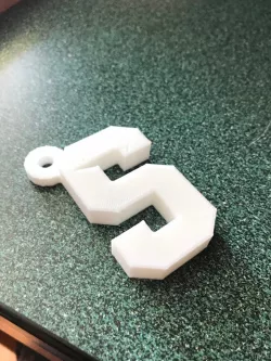 Spartan S Keychain 