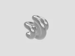 Sphericon - hexagon based sphere- rolling functional sculpture 