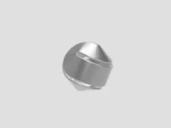 Sphericon - hexagon based sphere - treat only - hollowed- rolling functional sculpture 