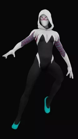 Spider Gwen Scale Model