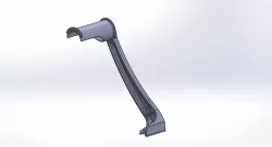 Spool Holder Bent 2030 shorter 10mm Fits 220x220 Bed