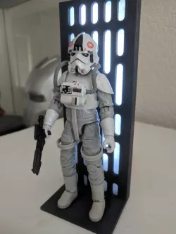 star wars display stand for black series Death Star background