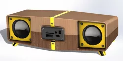 Stereo Speaker for Mp3 Player Module
