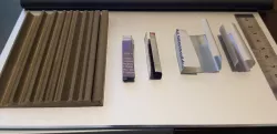 Thin metal sheet bender roller