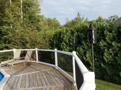 Tiki Torch Holder