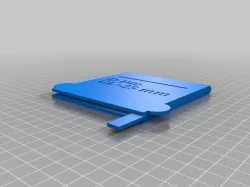 V3 D-Die DB Marking Template Assembly