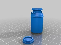 Vintage Milk Tank2 Bank