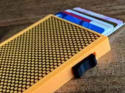 Wallet - Card ejector with money clip