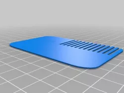 Wallet comb