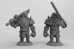 Wandering Warrior w/ Cursed Sword