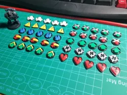 Wargaming tokens for Kill Team or alike