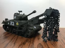 WW2 Tank Minesweeper "Sherman Crab"