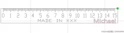 尺子-ruler-15cm