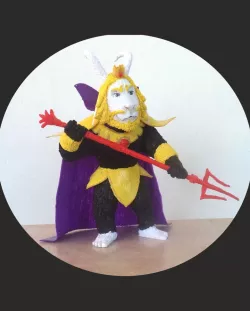 3d pen: Asgore from Undertale