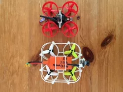 3D Printed Brushless Whoop 1102 Motors
